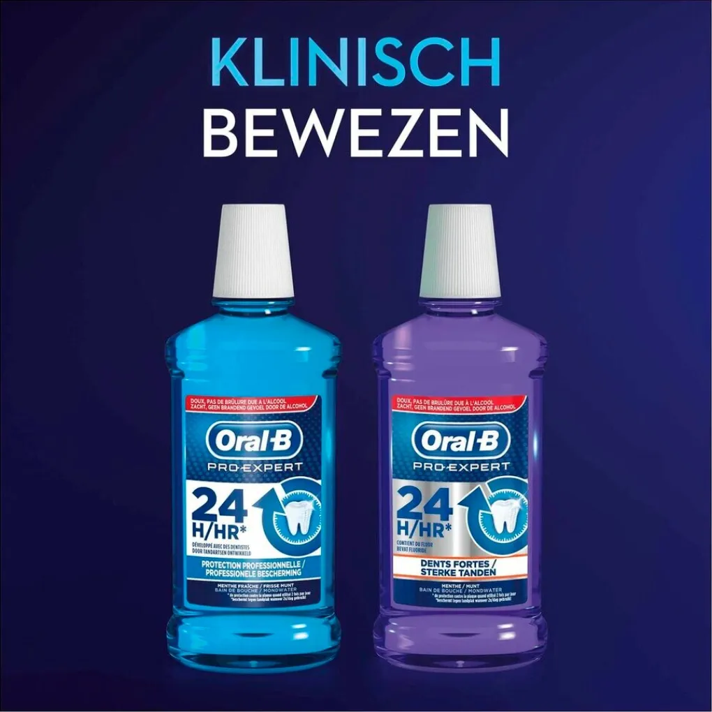 Oral B Mondwater En Mondspray>Oral-B Professionele Bescherming Mondwater