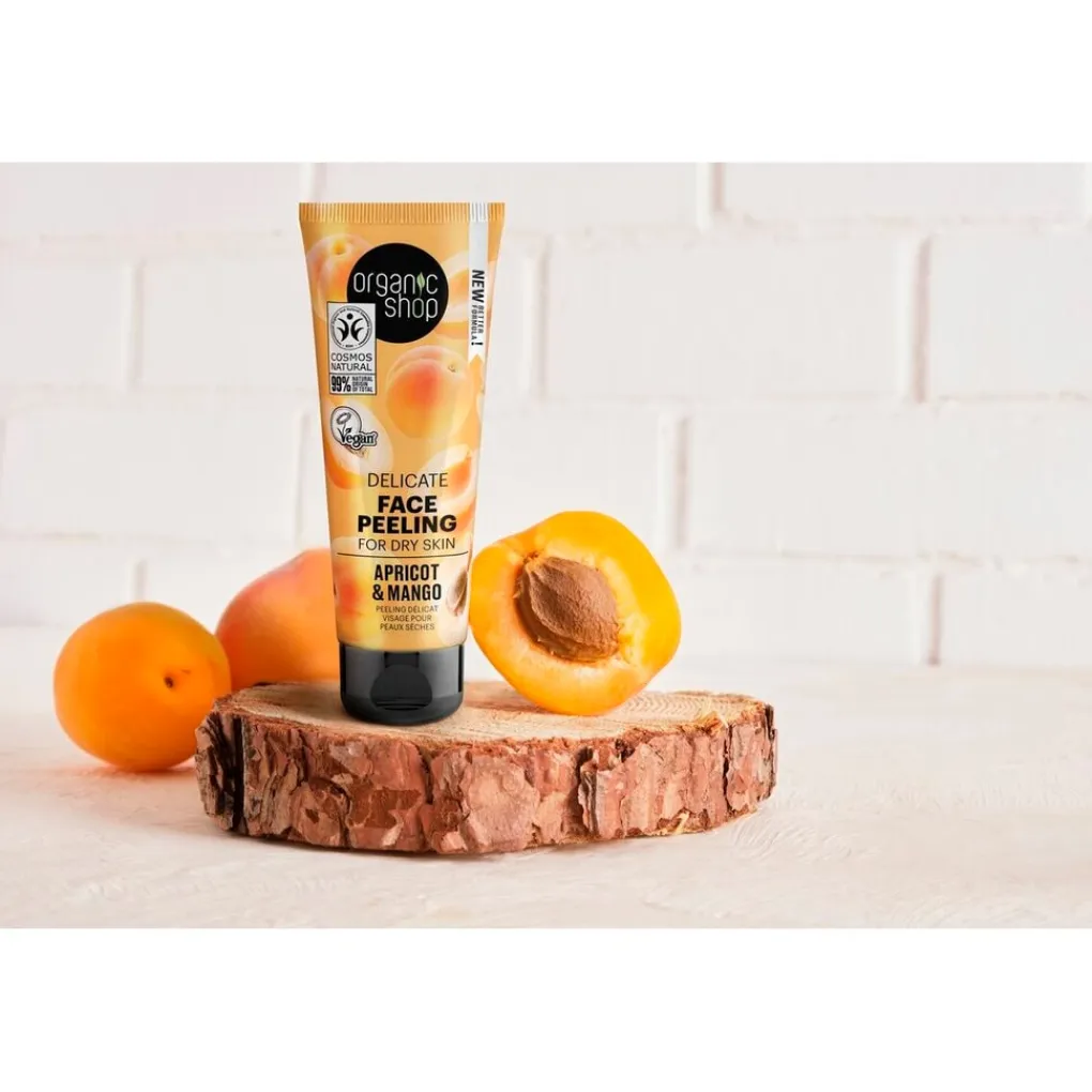 Organic Shop Gezichtsreiniging>Apricot & Mango Delicate Face Peeling