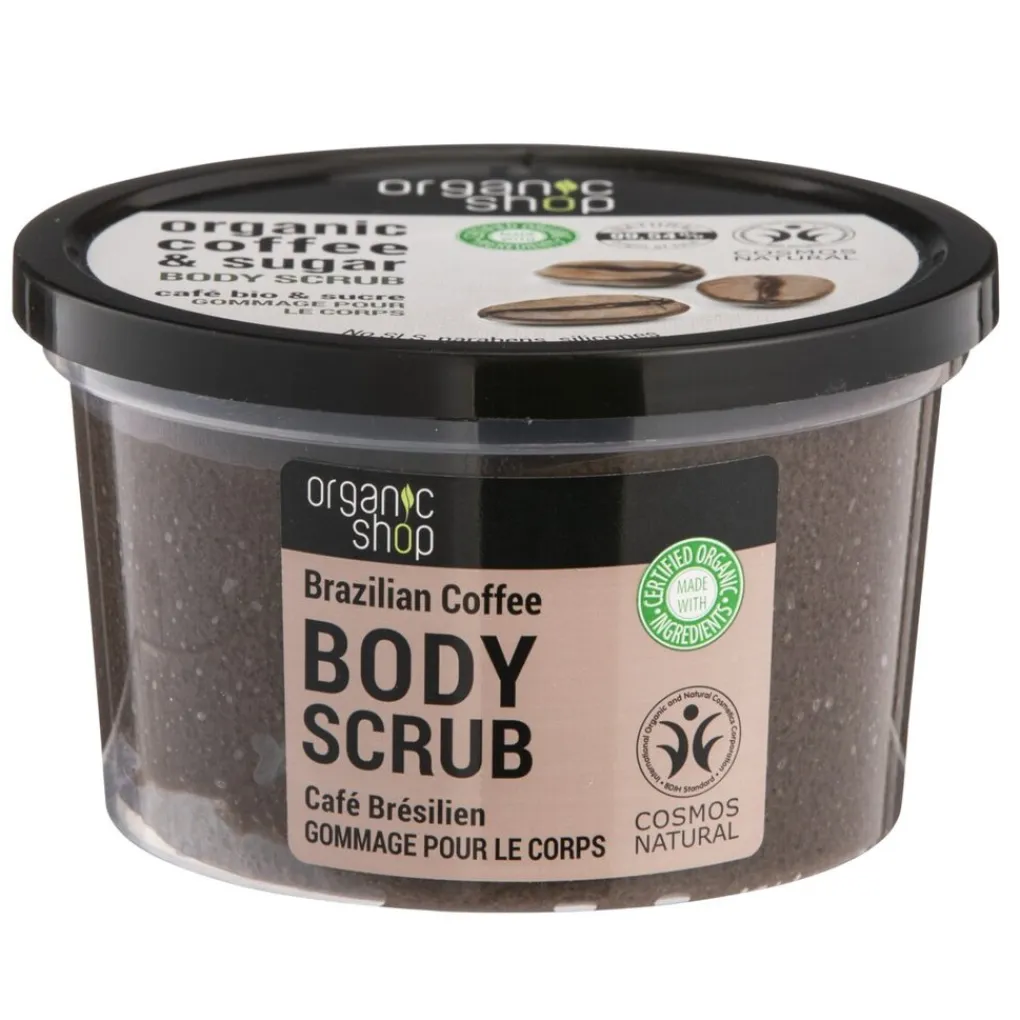 Organic Shop Scrub>Brazilian Coffee Bodyscrub