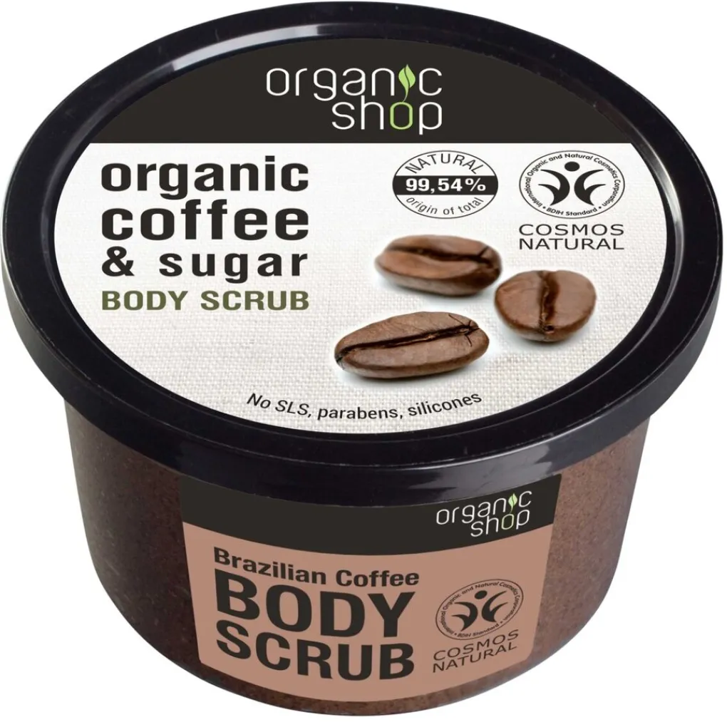 Organic Shop Scrub>Brazilian Coffee Bodyscrub