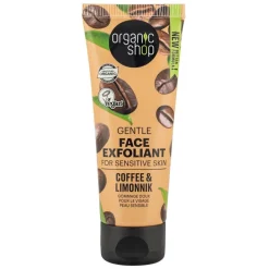 Organic Shop Exfoliant>Coffee & Limmonik Gentle Face Exfoliant