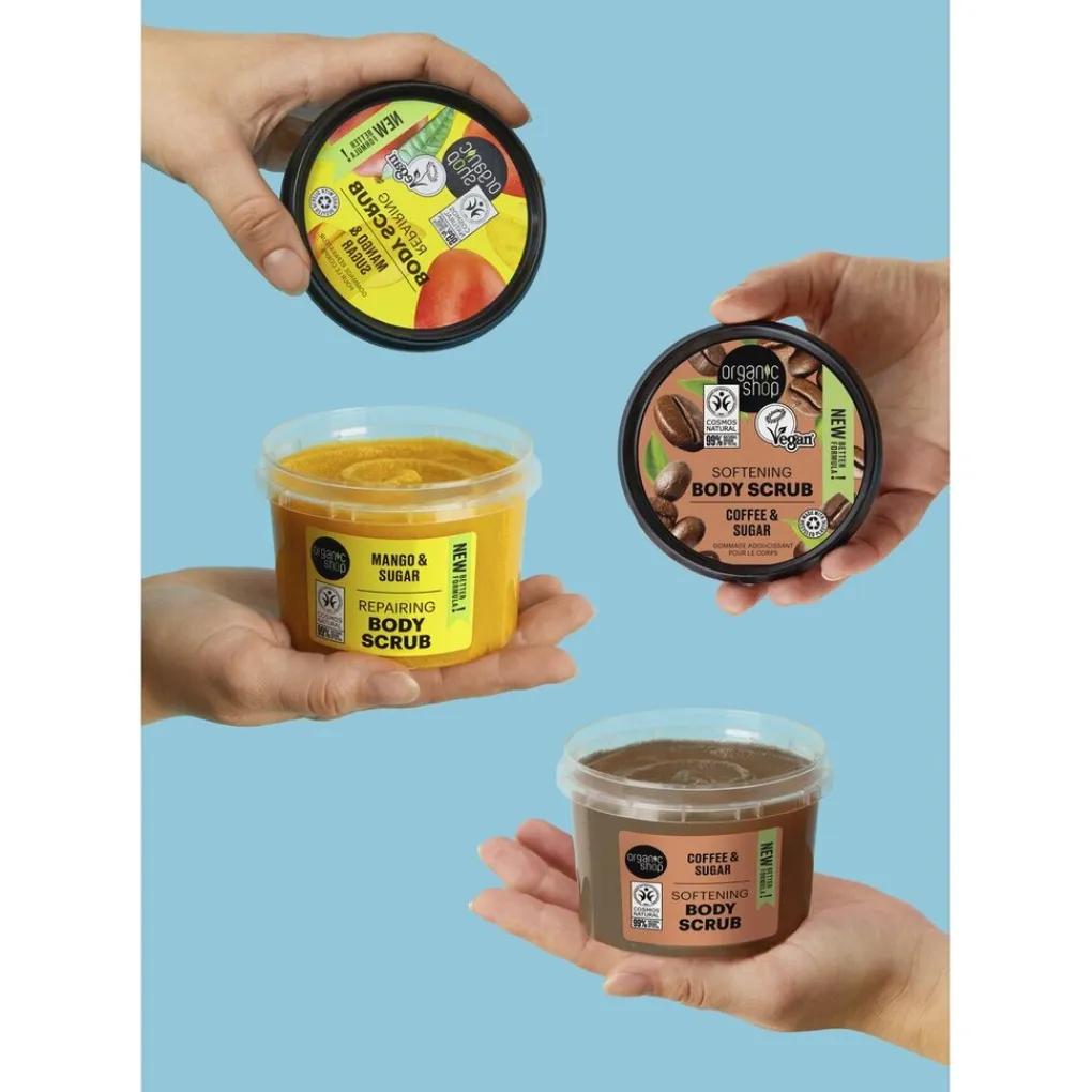Organic Shop Scrub>Kenyan Mango Bodyscrub