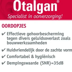 Otalgan Oor En Mond>Comfort Oordopjes