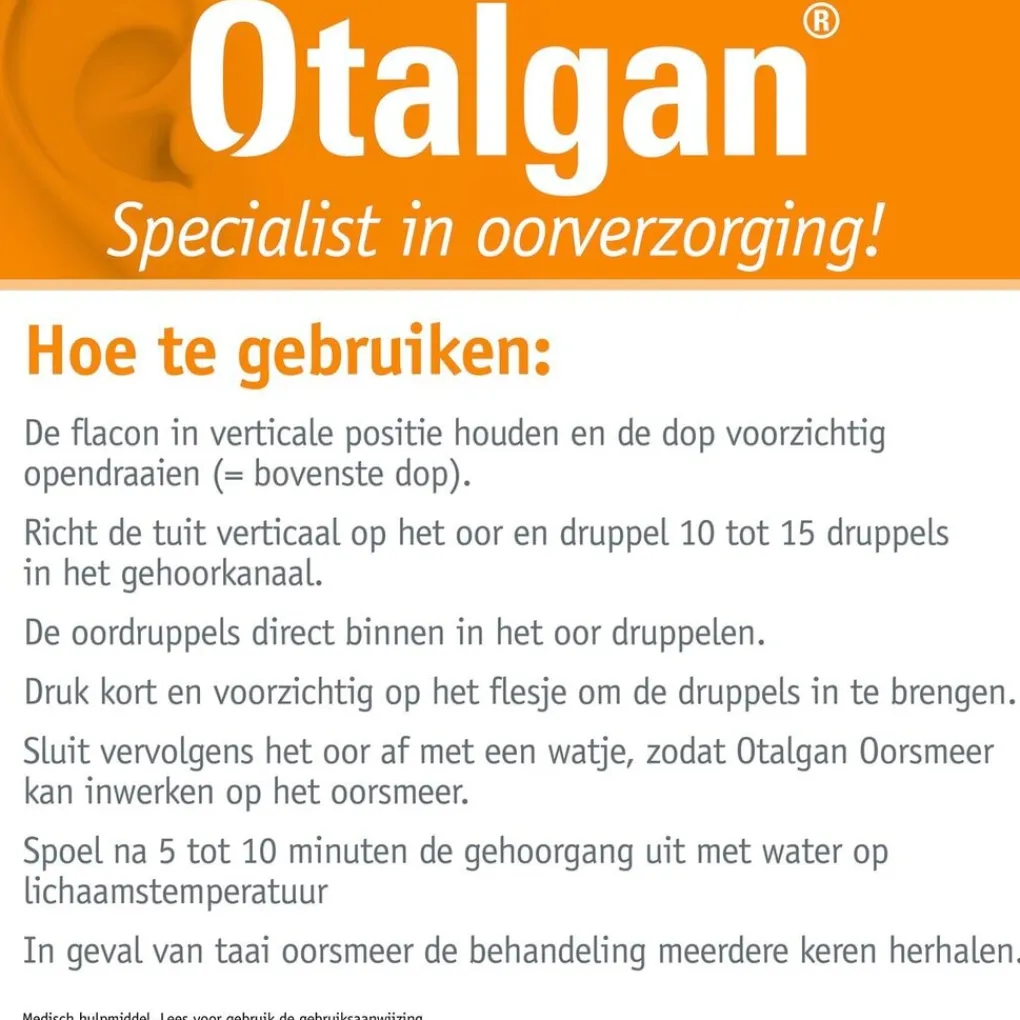 Otalgan Oor En Mond>Oorsmeer