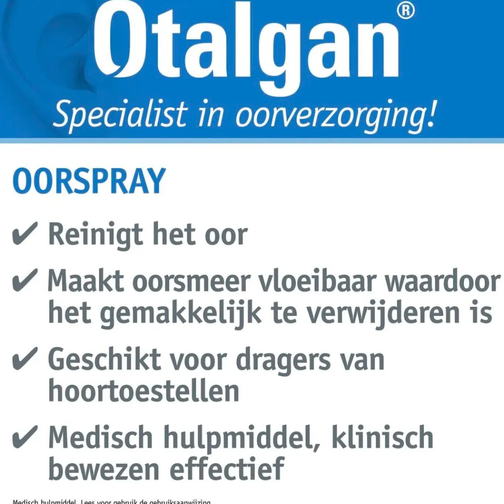 Otalgan Oor En Mond>Oorspray