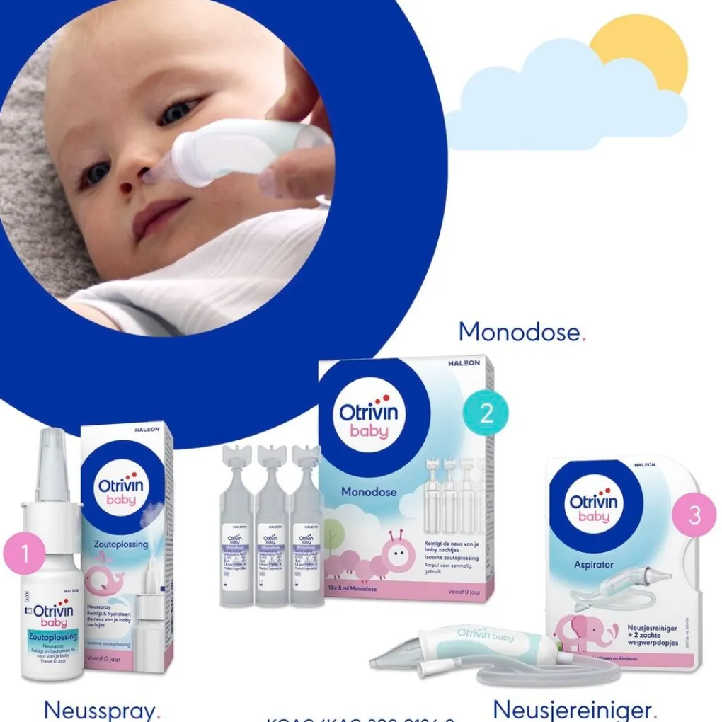 Otrivin Luchtwegen>Baby Zoutoplossing Neusspray