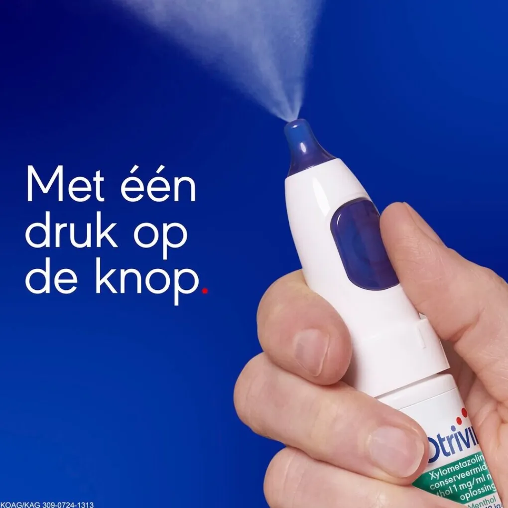 Otrivin Luchtwegen>Menthol Xylometazoline HCI 1 mg/ml Neusspray