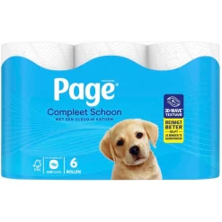 Page Toiletpapier>Compleet Schoon Toiletpapier