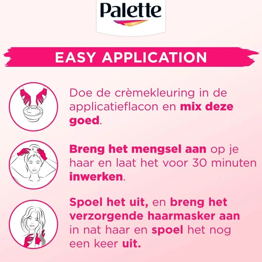 Poly Palette Haarverf>Palette Perfect Gloss 3-65 Fluweelbruin Niet-Permanente Haarverf