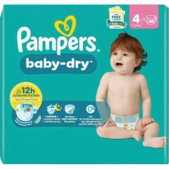 Pampers Luiers Maat 4>Baby-Dry Maat 4 Luiers