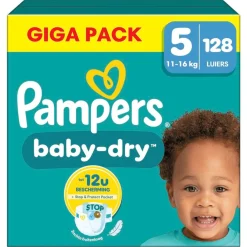 Pampers Luiers Maat 5>Baby-Dry Maat 5 Luiers