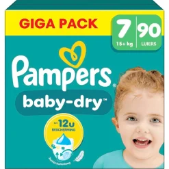 Pampers Luiers Maat 7>Baby-Dry Maat 7 Luiers