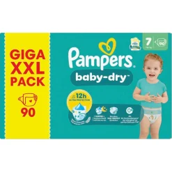 Pampers Luiers Maat 7>Baby-Dry Maat 7 Luiers