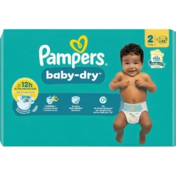 Pampers Luiers Maat 2>Baby-Dry Maat 2 Luiers
