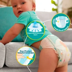 Pampers Luiers Maat 8>Baby-Dry Maat 8 Luiers