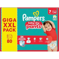 Pampers Luierbroekjes Maat 7>Baby-Dry Pants Maat 7 Luierbroekjes