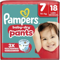 Pampers Luierbroekjes Maat 7>Baby-Dry Pants Maat 7 Luierbroekjes