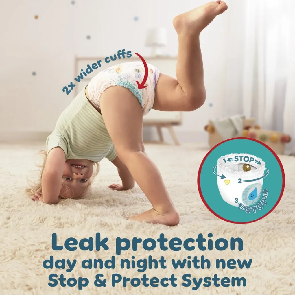 Pampers Luierbroekjes Maat 4>Baby-Dry Pants Maat 4 Luierbroekjes