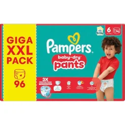 Pampers Luierbroekjes Maat 6>Baby-Dry Pants Maat 6 Luierbroekjes