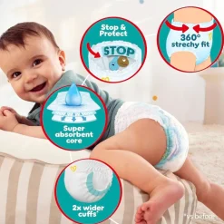 Pampers Luierbroekjes Maat 5>Baby-Dry Pants Maat 5 Luierbroekjes