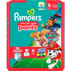 Pampers Luierbroekjes Maat 5>Baby-Dry Paw Patrol Pants Maat 5 Luierbroekjes