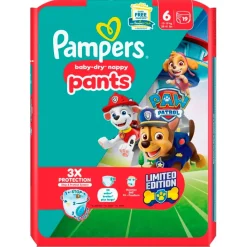 Pampers Luierbroekjes Maat 6>Baby-Dry Paw Patrol Pants Maat 6 Luierbroekjes