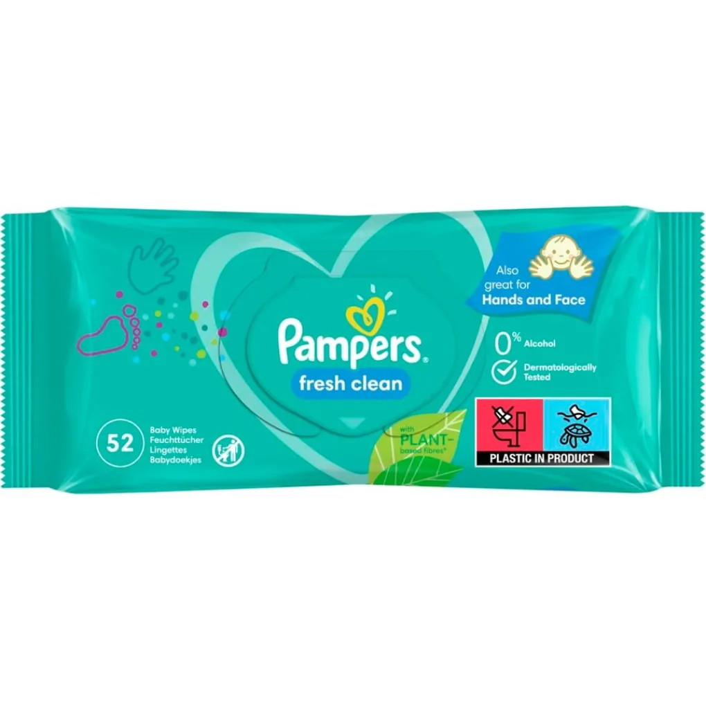 Pampers Billendoekjes>Fresh Clean Billendoekjes