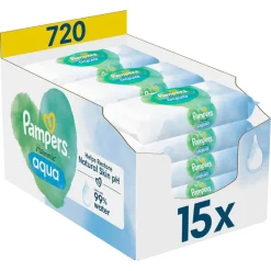 Pampers Billendoekjes>Harmonie Aqua Billendoekjes