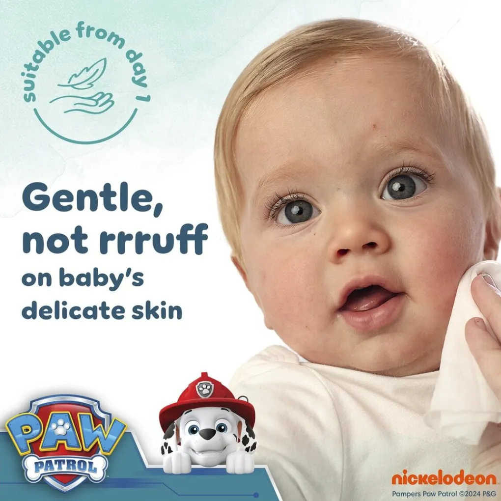 Pampers Billendoekjes>Harmonie Aqua Paw Patrol Babydoekjes