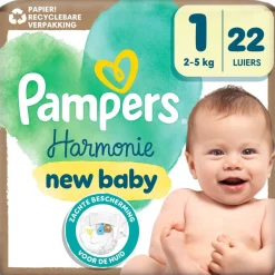 Pampers Luiers Maat 1>Harmonie Maat 1 Luiers