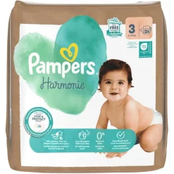 Pampers Luiers Maat 3>Harmonie Maat 3 Luiers