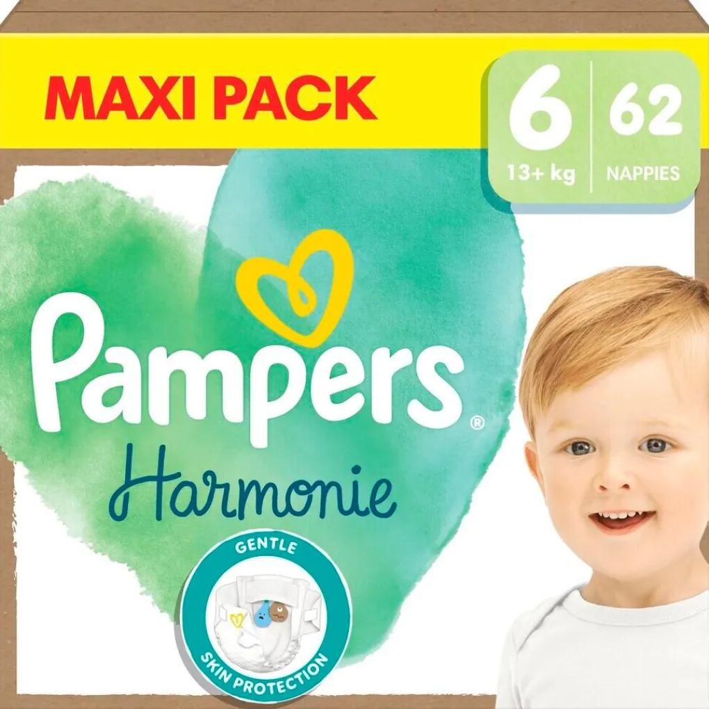 Pampers Luiers Maat 6>Harmonie Maat 6 Luiers
