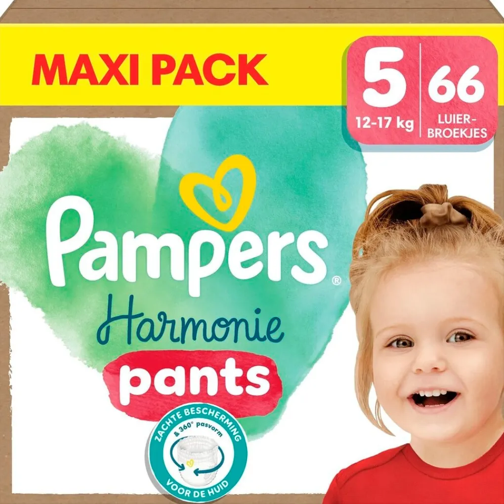 Pampers Luierbroekjes Maat 5>Harmonie Pants Maat 5 Luierbroekjes
