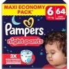 Pampers Pyjamabroekjes|Luierbroekjes Maat 6>Night Pants Maat 6 Luierbroekjes