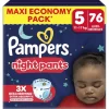 Pampers Luierbroekjes Maat 5|Pyjamabroekjes>Night Pants Maat 5 Luierbroekjes