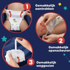 Pampers Pyjamabroekjes|Luierbroekjes Maat 4><noscript><img width=