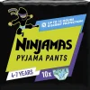 Ninjamas Pyjamabroekjes>Pampers Jongens 4-7 Jaar Pyjama Pants