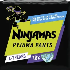 Ninjamas Pyjamabroekjes>Pampers Jongens 4-7 Jaar Pyjama Pants