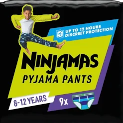 Ninjamas Pyjamabroekjes>Pampers Jongens 8-12 Jaar Pyjama Pants
