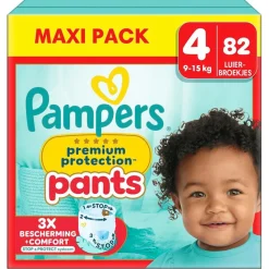 Pampers Luierbroekjes Maat 4>Premium Protection Pants Maat 4 Luierbroekjes