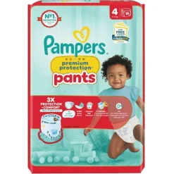 Pampers Luierbroekjes Maat 4>Premium Protection Pants Maat 4 Luierbroekjes