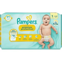 Pampers Luiers Maat 1>Premium Protection Maat 1 Luiers