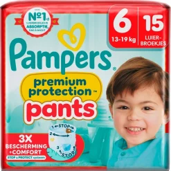 Pampers Luierbroekjes Maat 6>Premium Protection Pants Maat 6 Luierbroekjes