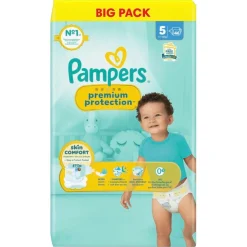 Pampers Luiers Maat 5>Premium Protection Maat 5 Luiers
