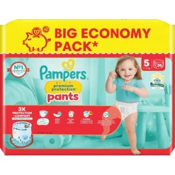 Pampers Luierbroekjes Maat 5>Premium Protection Pants Maat 5 Luierbroekjes