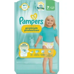Pampers Luiers Maat 7>Premium Protection Maat 7 Luiers