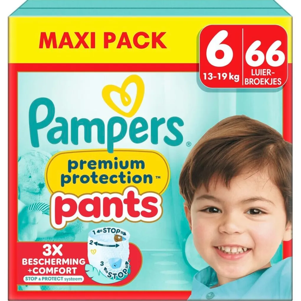 Pampers Luierbroekjes Maat 6>Premium Protection Pants Maat 6 Luierbroekjes