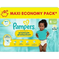 Pampers Luiers Maat 6>Premium Protection Maat 6 Luiers