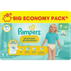 Pampers Luiers Maat 7>Premium Protection Maat 7 Luiers