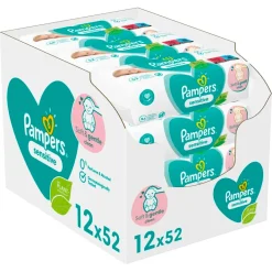 Pampers Billendoekjes>Sensitive Billendoekjes